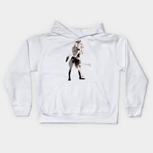 German soldier in love with cabaret dancer Kids Hoodie